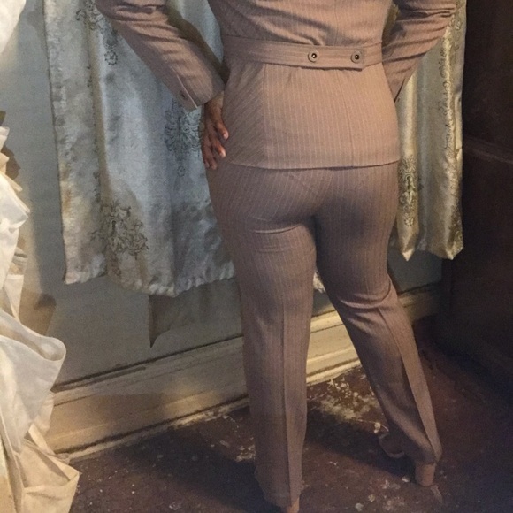 Pinstripe Amanda Smith Suit - Picture 2 of 4